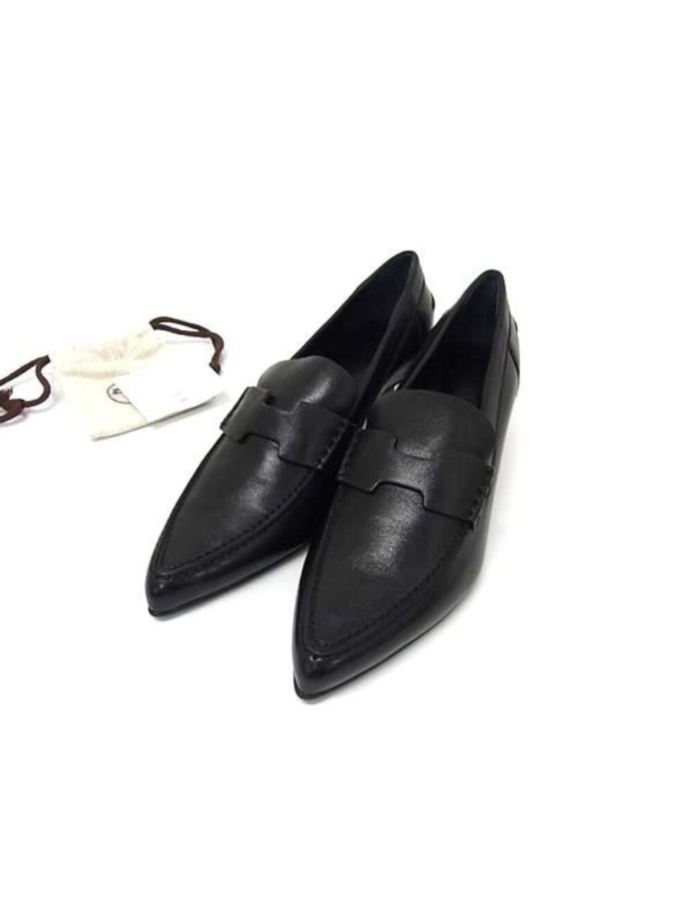 Hermes Glorious Leather Heels Shoes Black